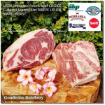 Beef Ribeye lip-on USDA CHOICE frozen whole cut +/- 8kg price/kg brand SWIFT - PREORDER 2-3 days notice (Scotch-Fillet / Cube-Roll)